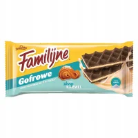 Вафлі гофровані з солоною карамеллю Familijne Jutrzenka 130 г