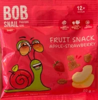 Фруктовий снек яблуко - полуниця  Bob 20 г