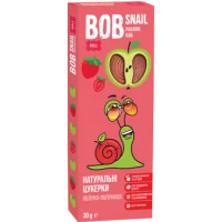 Фруктовий снек яблуко-полуниця Bob 40 г