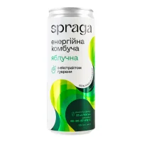 Напій енергійна комбуча яблучна Spraga 330 мл
