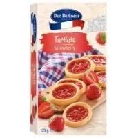 Печиво тарталетки з полуницею Duc De Coeur 125 г