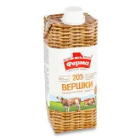 Вершки  20% Ферма 505 г