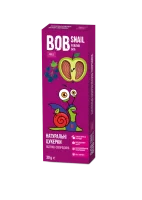 Фруктовий снек яблуко-чорна смородина Bob 40 г