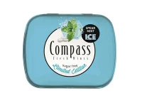 Цукерки без цукру м'ятні з льодом Compass 14 г