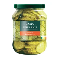 Огірки бургерні Nasza Spizarnia 670 г