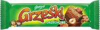 Вафлі зі смаком горіху Grzeski 36 г