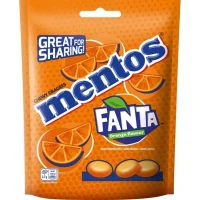 Карамель Mentos Fanta апельсин 160 г