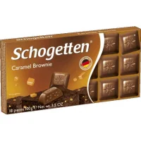 Шоколад молочний Caramel & Brownie Schogetten 100 г