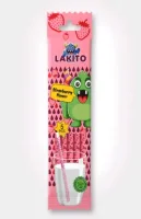 Соломка для молока полуниця Lakito 30 г