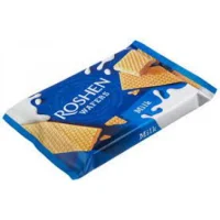 Вафлі зі смаком молока Roshen 216 г