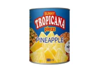 Ананас шматочками Tropicana 580 г