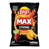 Чипси зі смаком чилі та лайму  Lays Max 95 г