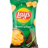 Чипси зі смаком зеленої цибулі Lays 120 г