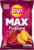 Чипси рифлені зі смаком лобстера Lays 95 г