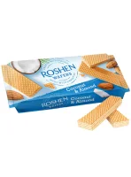 Вафлі кокос та мигдаль Roshen 216 г