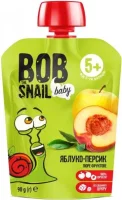 Пюре яблуко-персик Bob snail 90 г